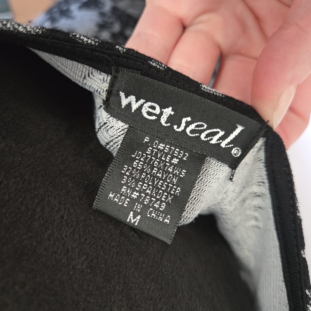 Wet Seal Black Fit and Flare Dress for Wedding Guest - Picture 3 of 3